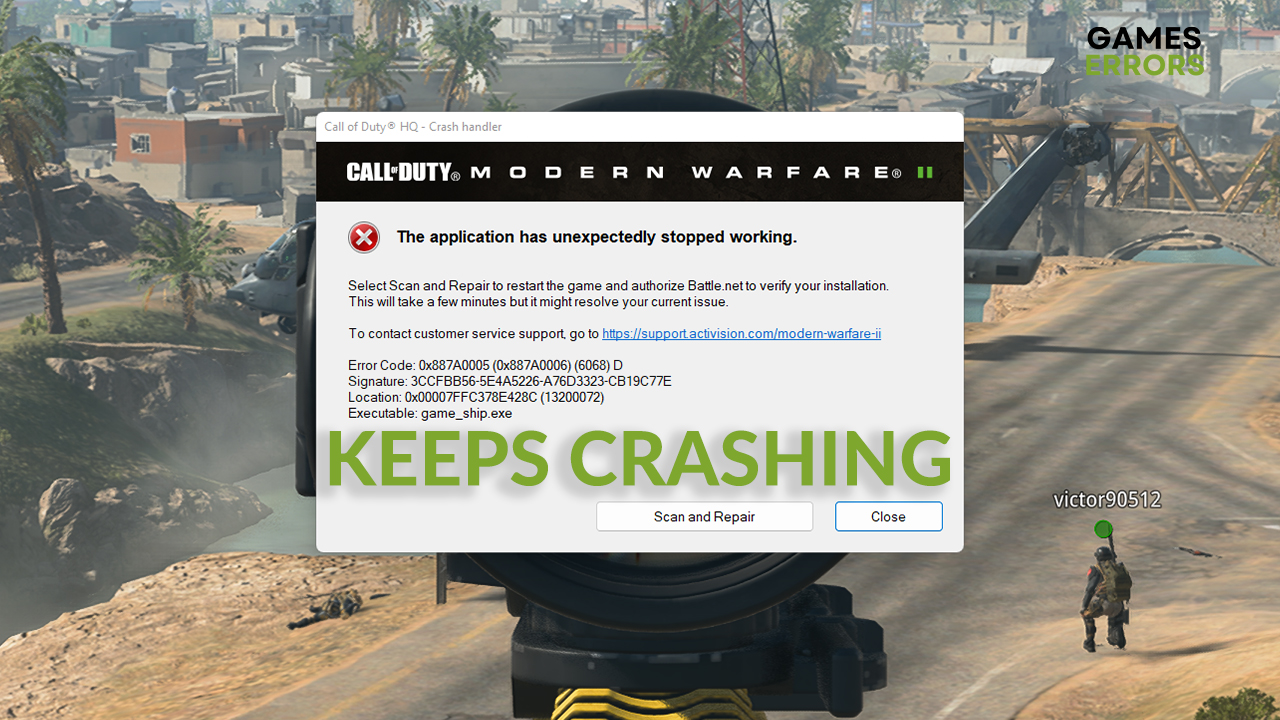 MW2 Keeps Crashing on PC How to Fix it Really Quick