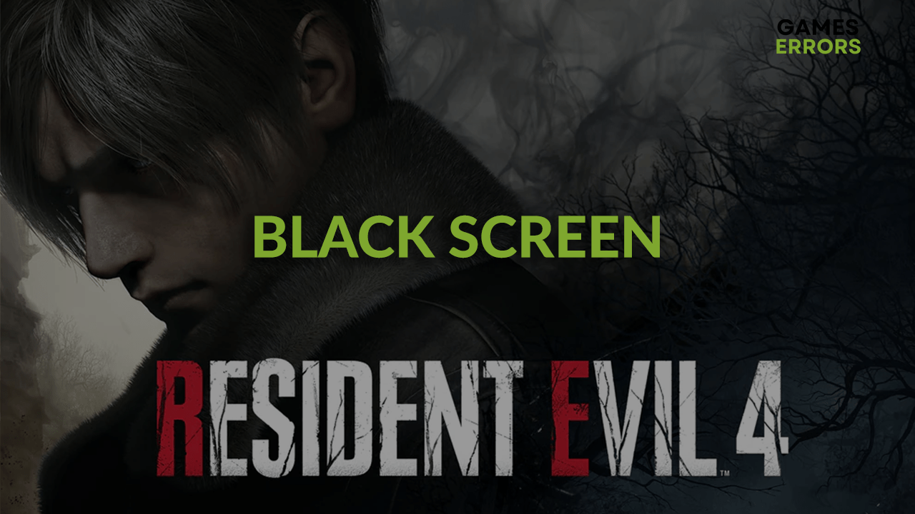 Resident Evil 4 Remake Black Screen Fix It Quickly