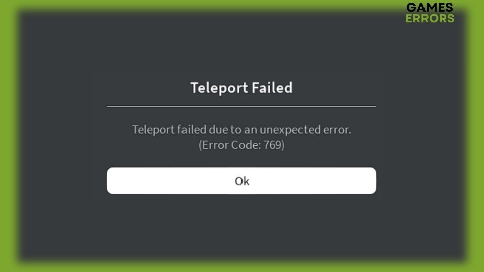 Roblox Error Code 769 What is & How to Fix it Expert Guide