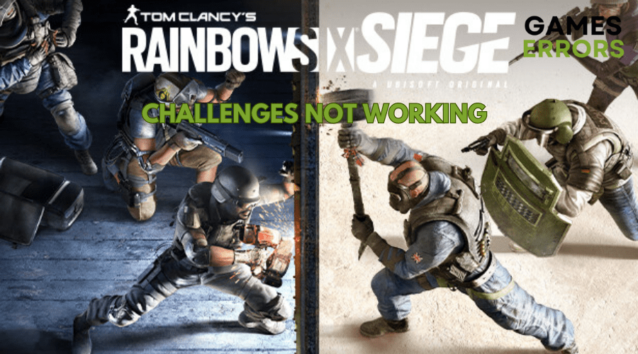 Rainbow Six Siege Challenges Not Working 5 Quick Fixes