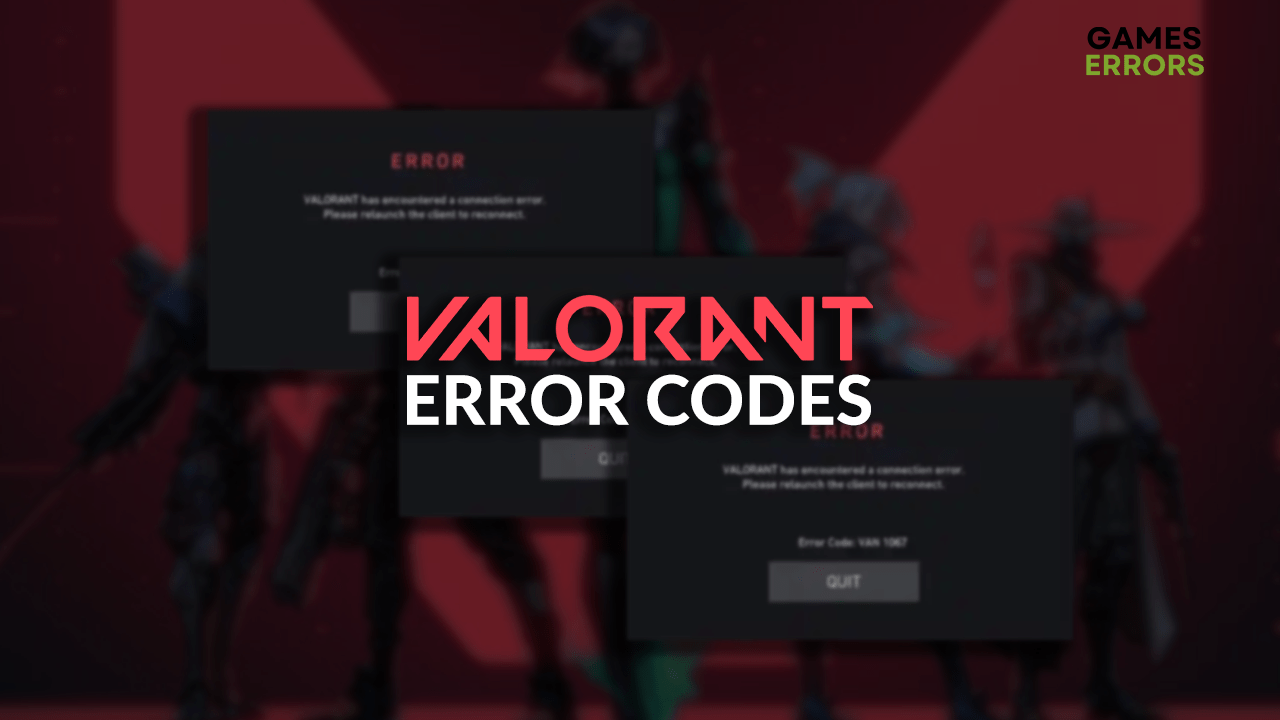 Valorant Error Codes Meaning & Fixes [Explained] DevsDay.ru