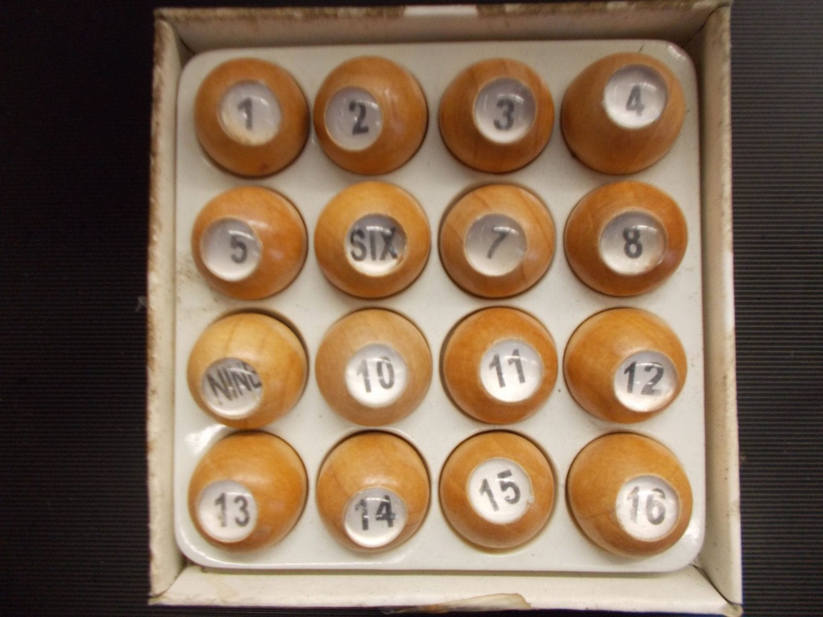 Pea Pool Numbers Set Wood Pea Pool Tallys Games For Fun