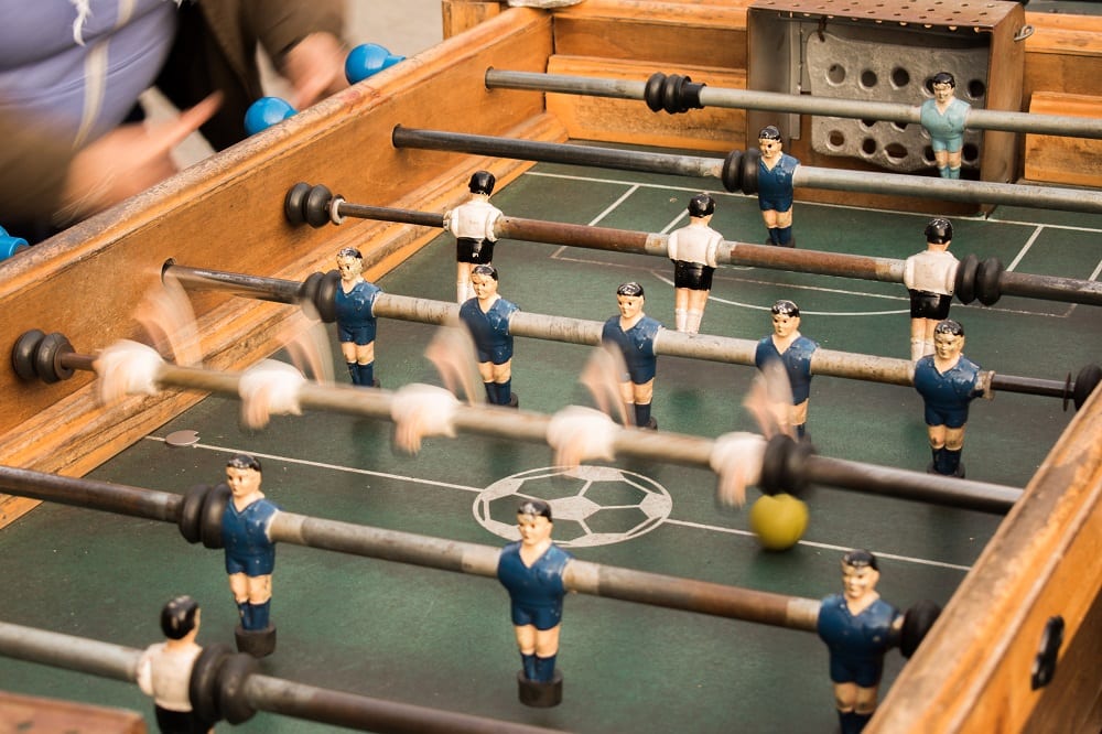 The ultimate guide to restoring an old foosball table Games For Fun