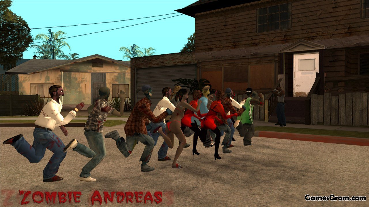 Мод "Zombie Andreas 3.0" для Gta San Andreas