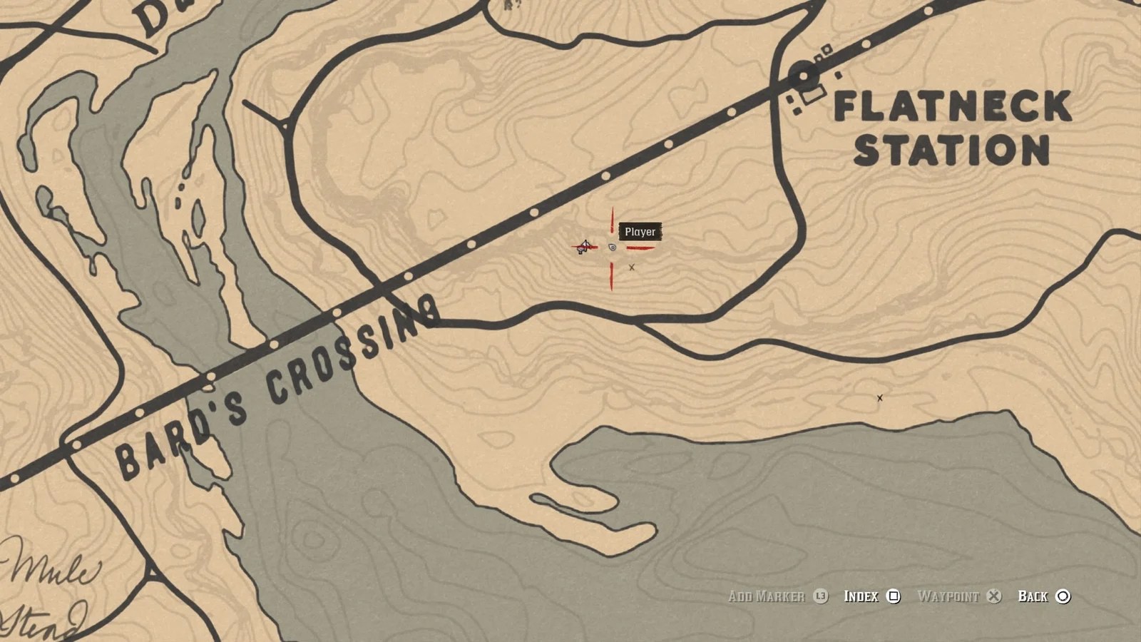 Red Dead Online Bard's Crossing Treasure Guide Map Location, Treasure