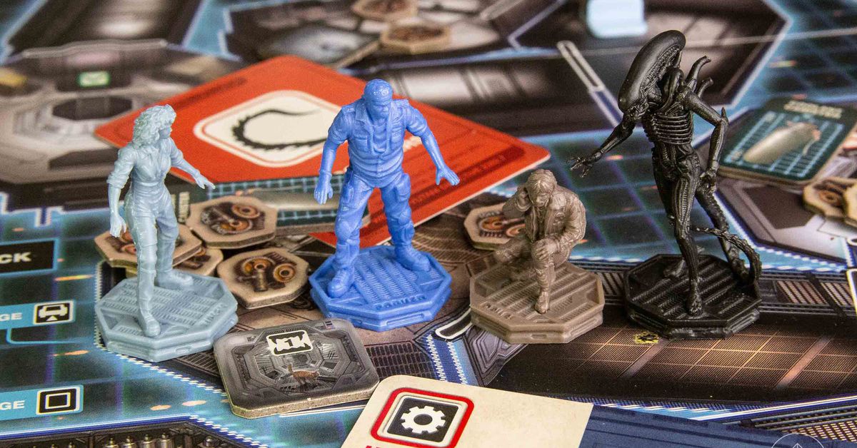 🕹️Revisión el juego de mesa Alien Fate of the Nostromo tiene