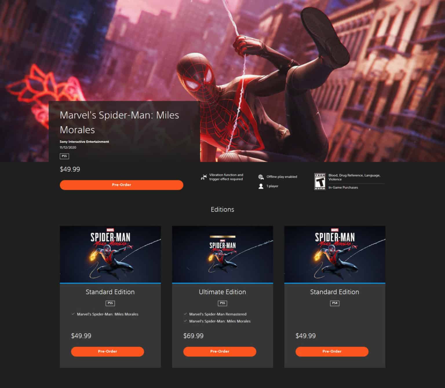 Erstes Bild zum neuen PlayStation Store Gameslore