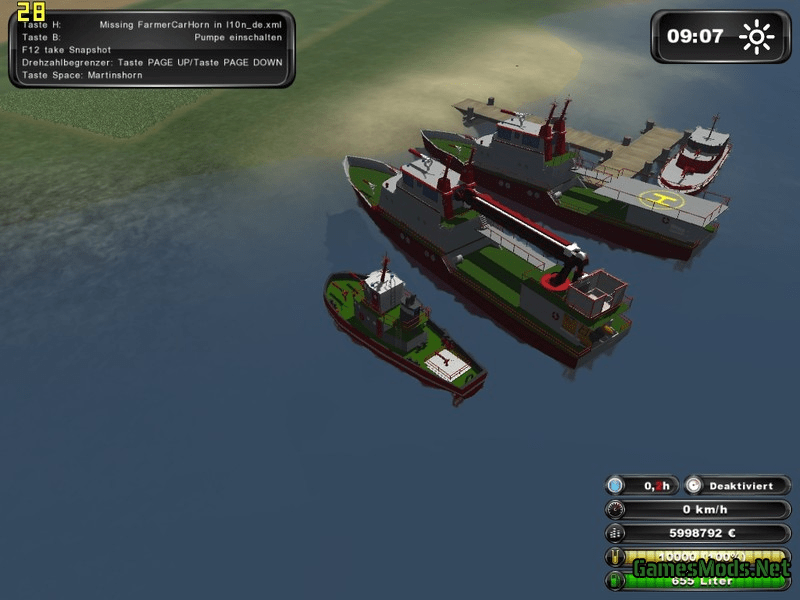 Fire Extinguishing Boats V 1.0 » FS19, FS17, ETS 2 mods