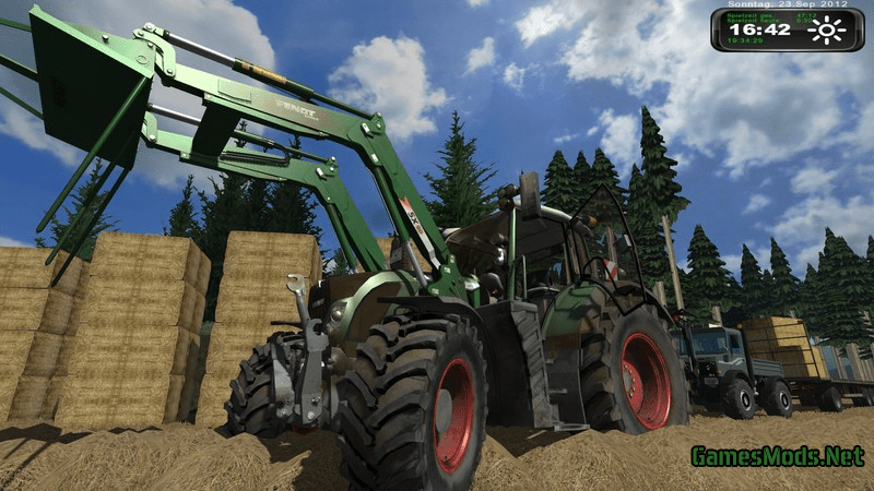 Fendt Vario 724 SCR Standard Green Of TIF And Modhoster Team V