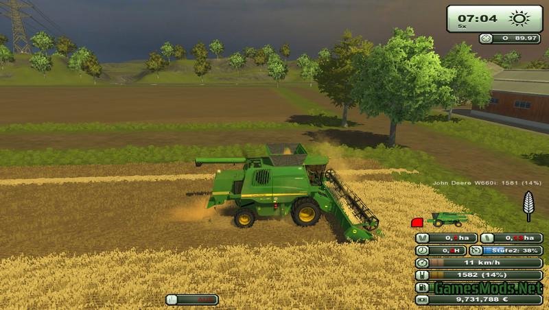 JD 660 Combine pack v 1.0 » FS19, FS17, ETS 2 mods