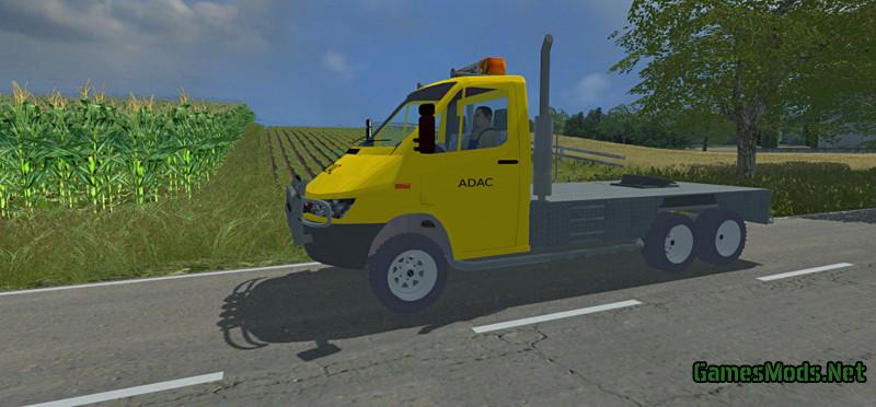ADAC Sprinter TRAFFIC » FS19, FS17, ETS 2 mods