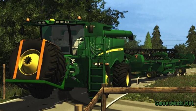 JOHN DEERE S68070 V1 » FS19, FS17, ETS 2 mods