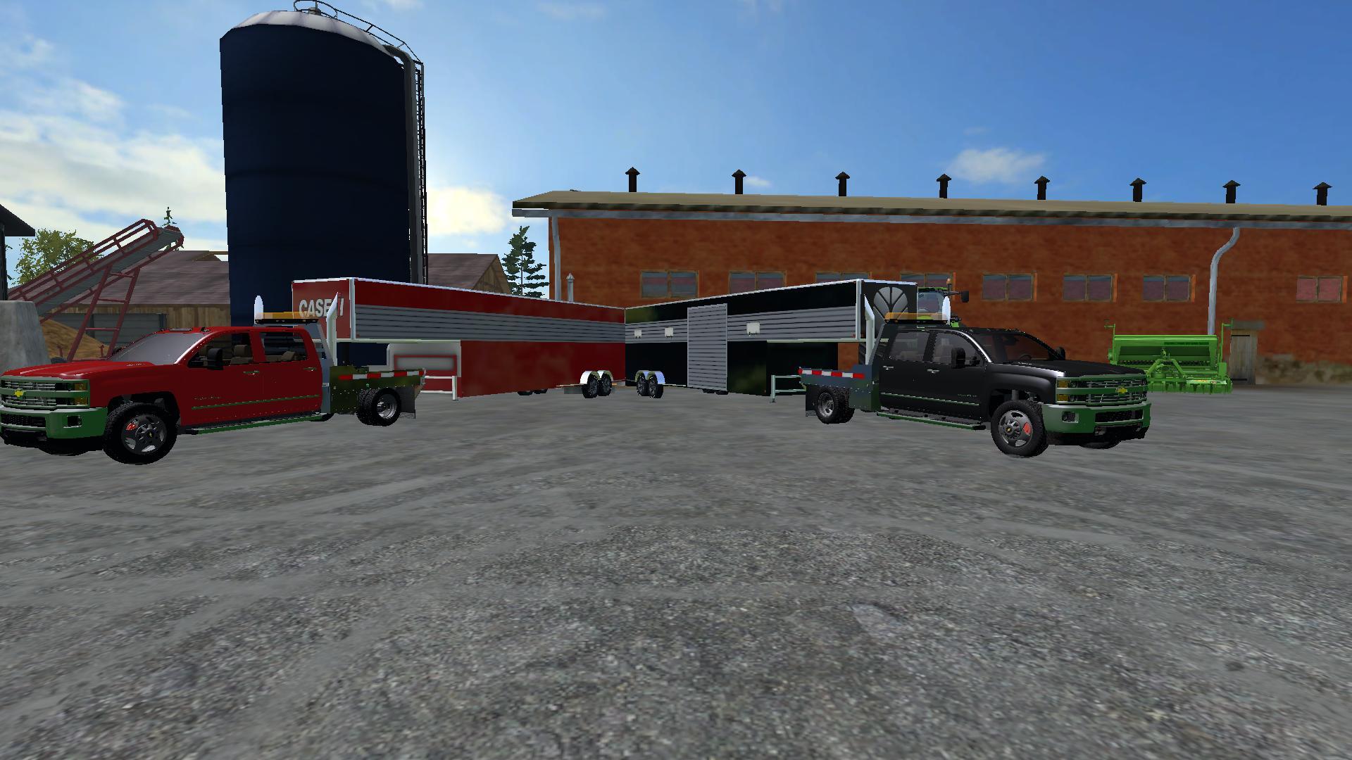 Gooseneck Trailers Version v1 » FS19, FS17, ETS 2 mods