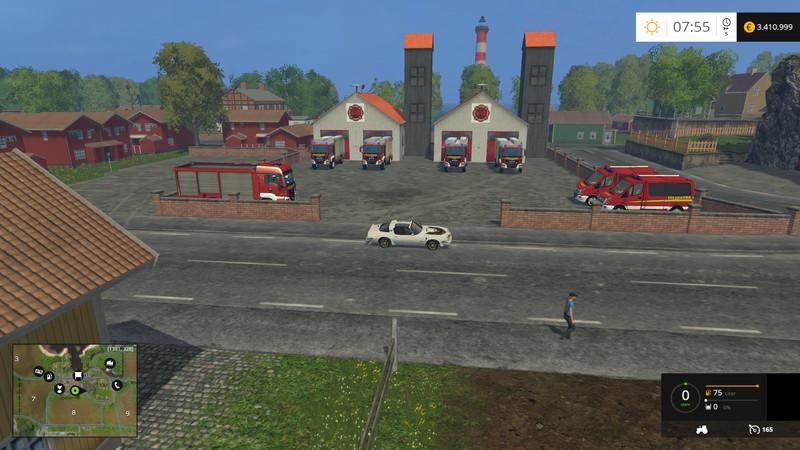 Firemen Map V 1.89 » FS19, FS17, ETS 2 mods