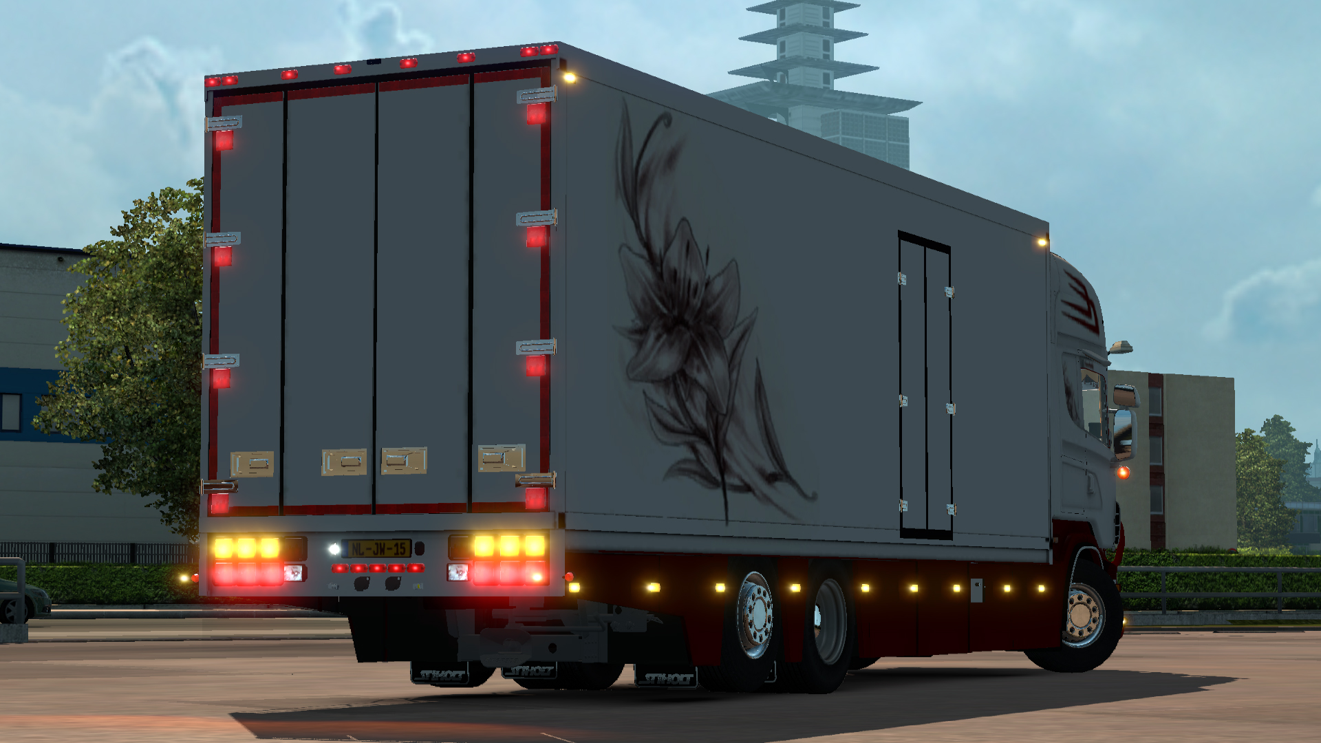 SCANIA Flower » FS17, CNC, FS15, ETS 2 mods