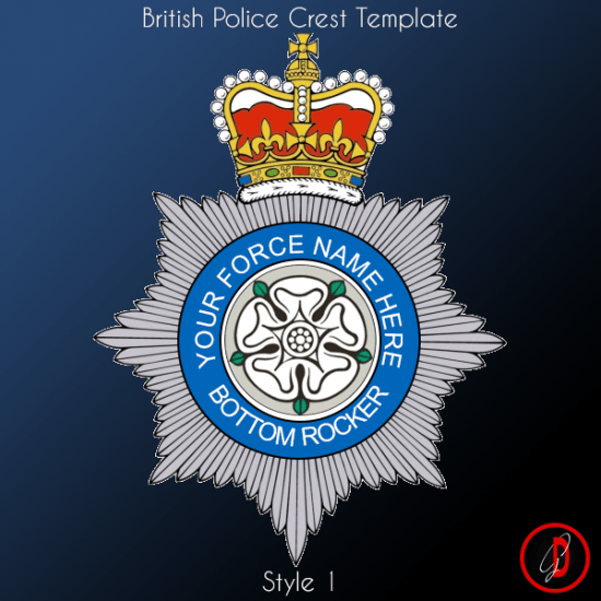 British Police Crest Template » FS19, FS17, ETS 2 mods