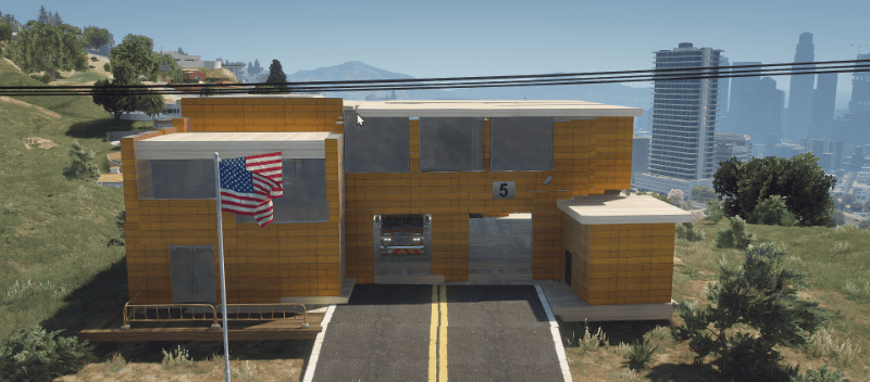 Vinewood Fire Station Menyoo 1.0 » FS19, FS17, ETS 2 mods