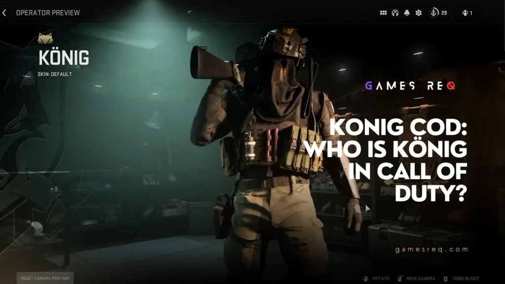 Konig Cod Who Is König In Call Of Duty? Games Req