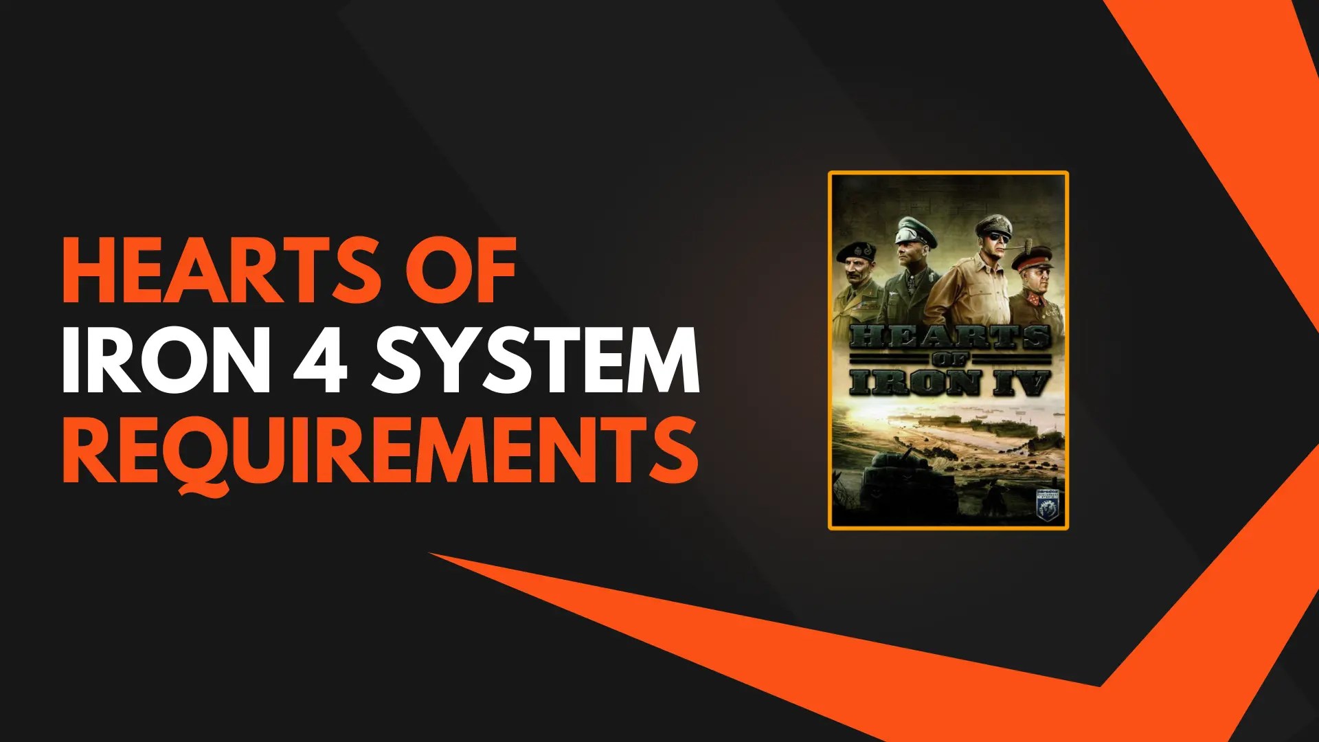 Hearts Of Iron 4 System Requirements + 10 Similar Games | Games Req