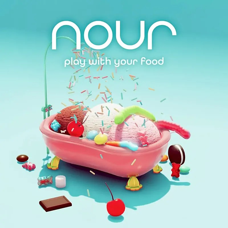 食べ物で遊んじゃえ！インタラクティブなフード・アートゲーム『Nour Play With Your Food』リリース日が9月12日に決定