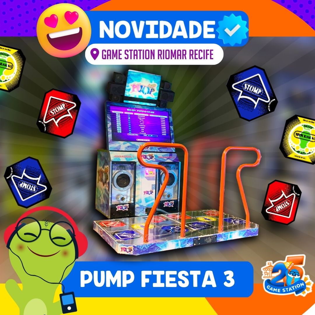 A PUMP IT FIESTA CHEGOU!!! Game Station