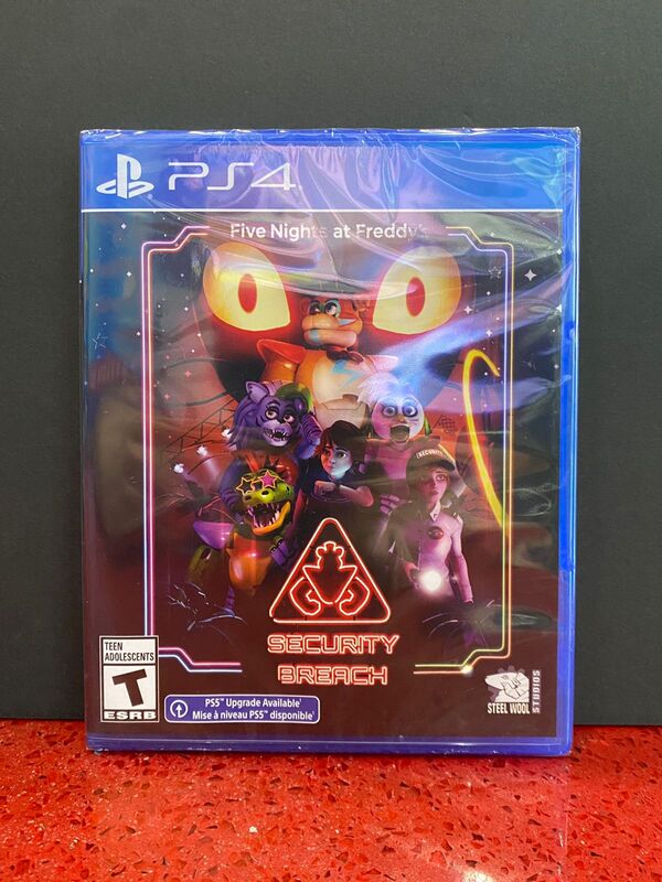 PS4 Five Nights at Freddys Security Breach GameStation