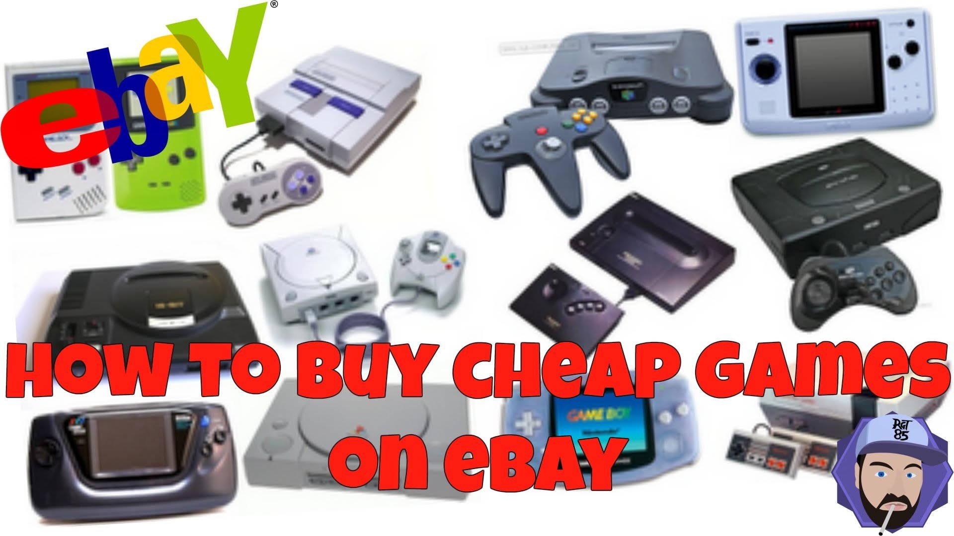 How To Buy Cheap Games on eBay (2016) RGT 85 Gamester 81