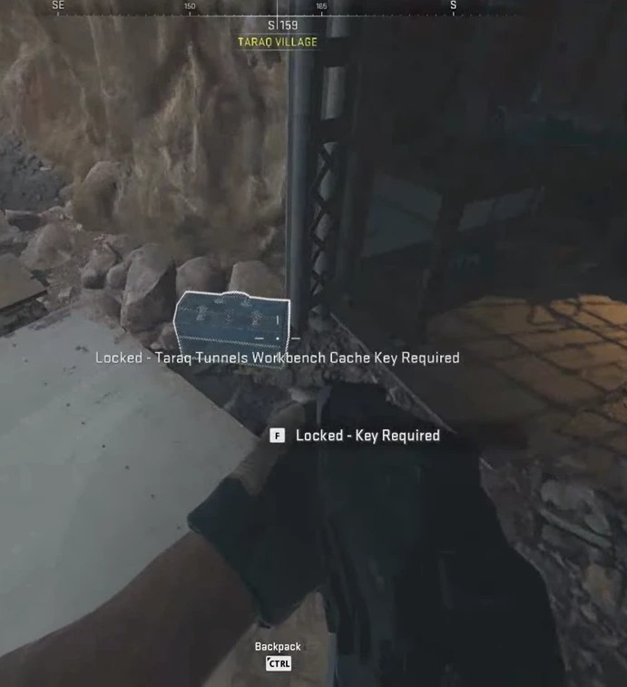 Taraq Tunnels Workbench Cache Key Location in Warzone 2 & MW2 DMZ