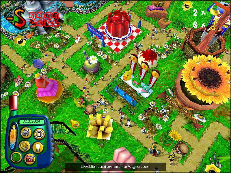 Скачать игру Theme Park World для PC через торрент
