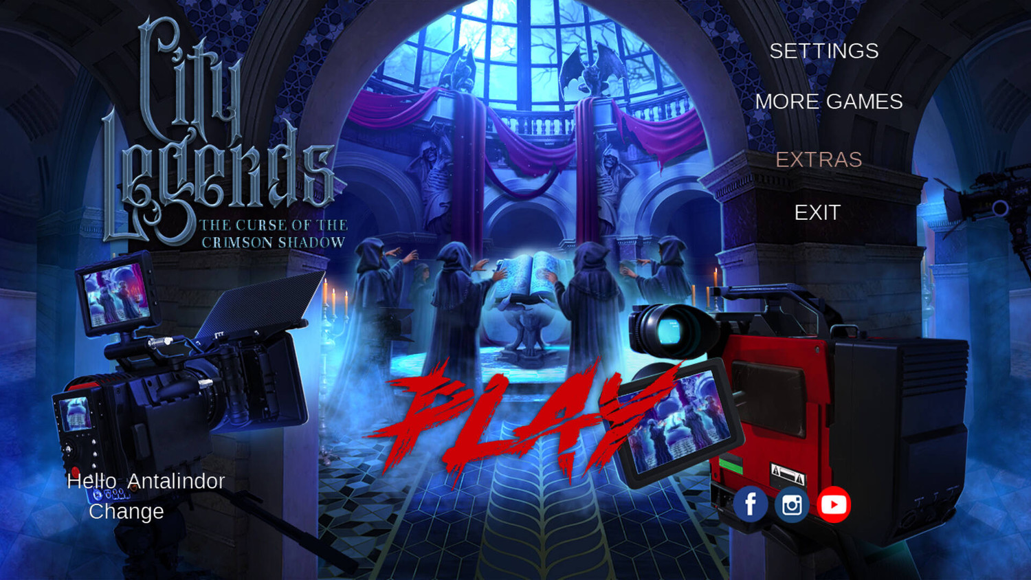 Скачать игру City Legends The Curse of the Crimson Shadow для PC через