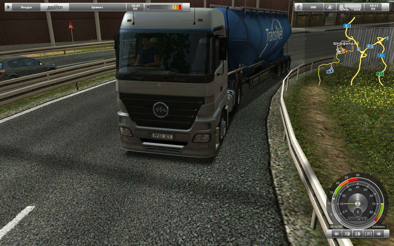 Скачать игру UK Truck Simulator для PC через торрент