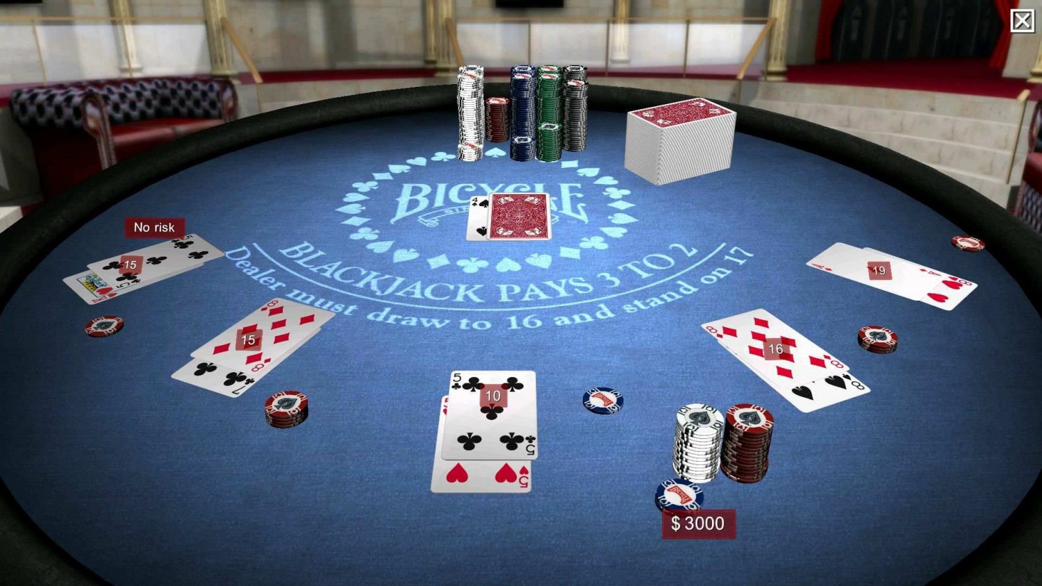 Скачать игру Bicycle Blackjack для PC через торрент