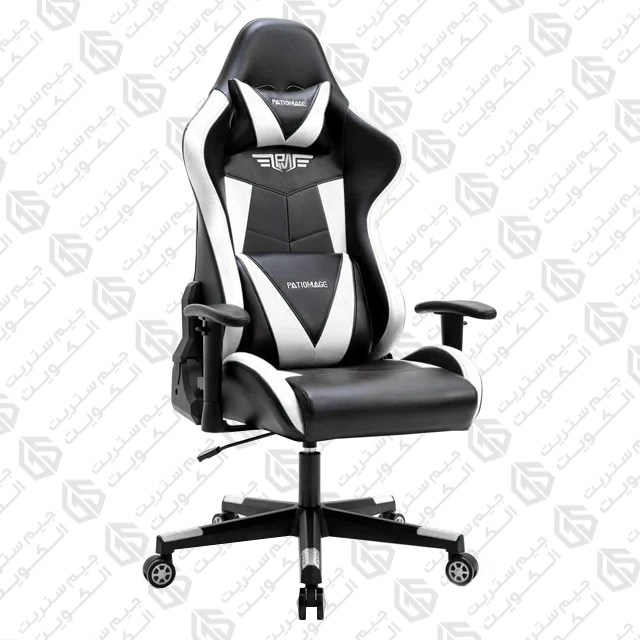 PatioMage Gaming Chair White Game Street Q8