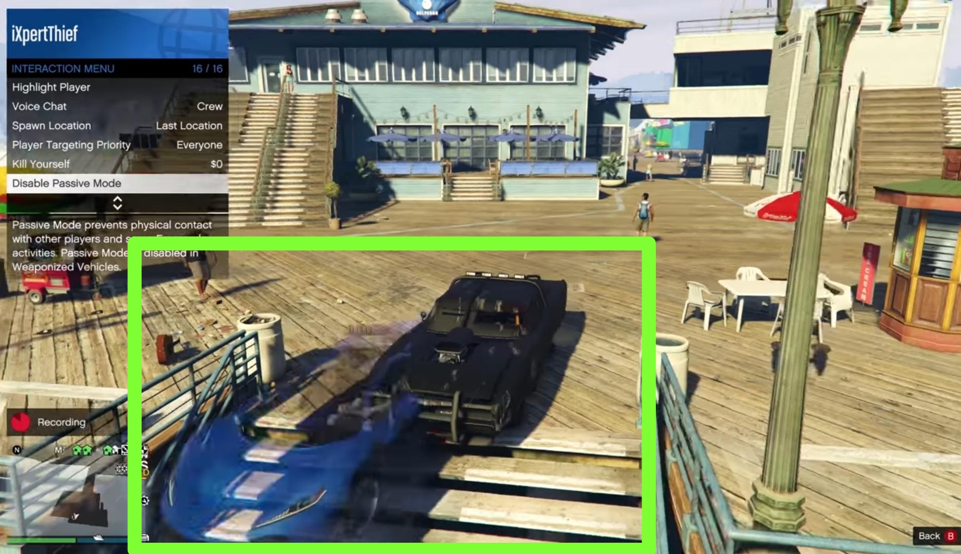 GTA 5 How to get out of Passive Mode? [Xbox, PS4] Gamesual