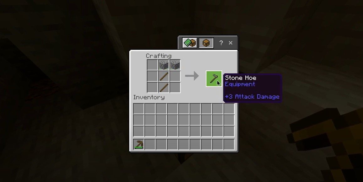 Minecraft How To Craft A Hoe Guide] Gamesual