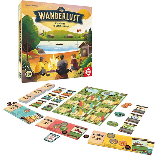 Das Brettspiel Wanderlust Spielekritik