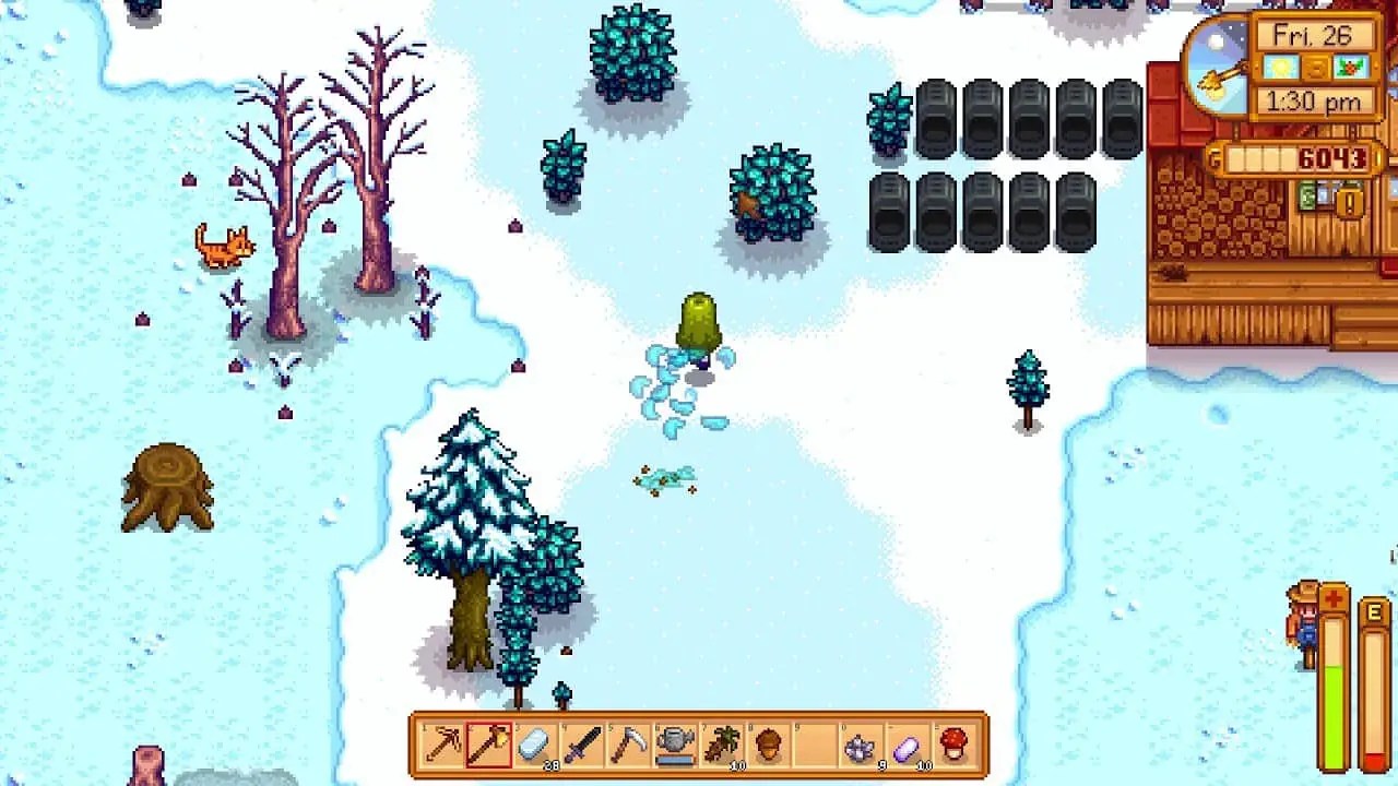 How to Remove Bushes in Stardew Valley? GameTaco