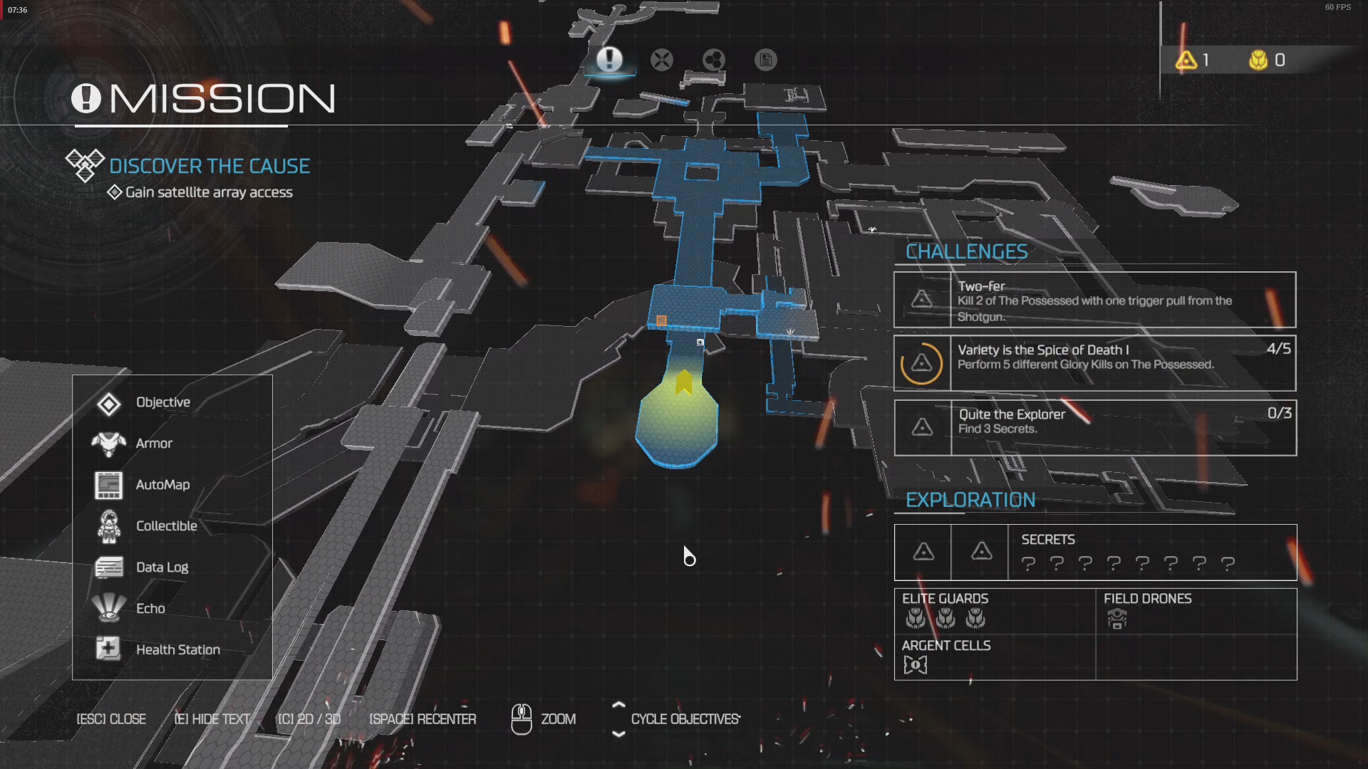 DOOM DOOM Mission 2 Resource Operations Collectibles, Secrets