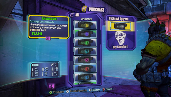 Borderlands 2 How to Increase Inventory Space GameTipCenter