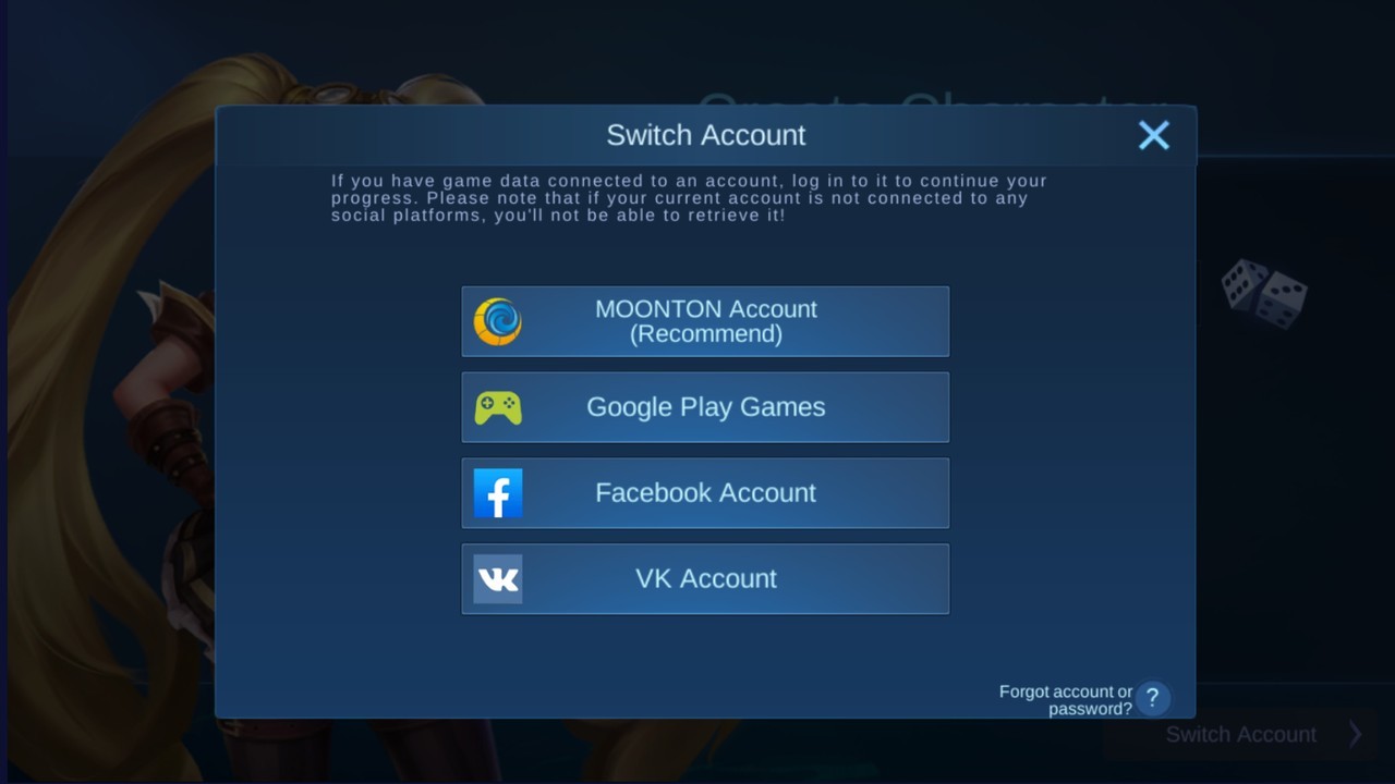 Bagaimana Cara Login Akun Lama Facebook ke Mobile Legend