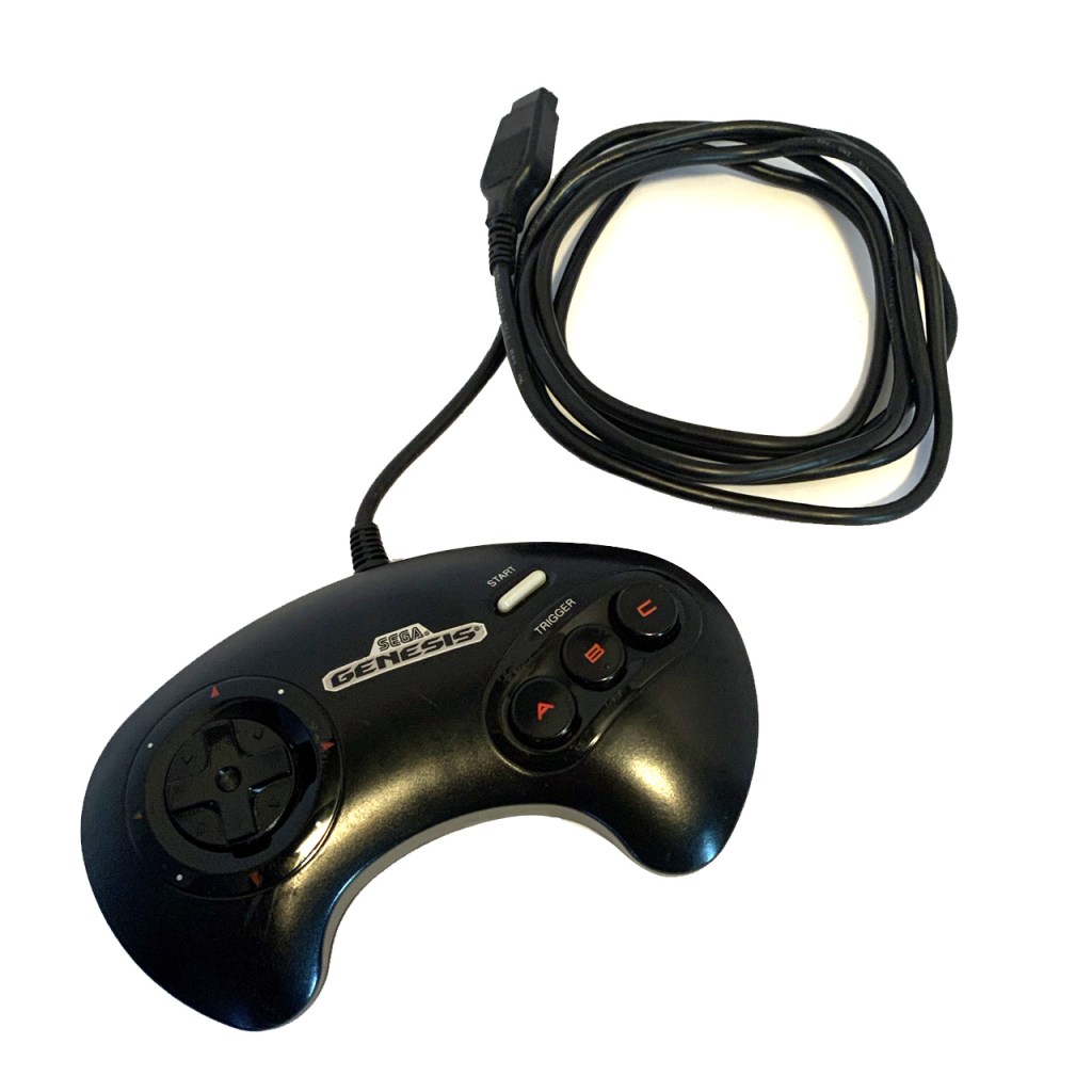 Official Sega Genesis 3 Button Controller (6ft) — Gametrog