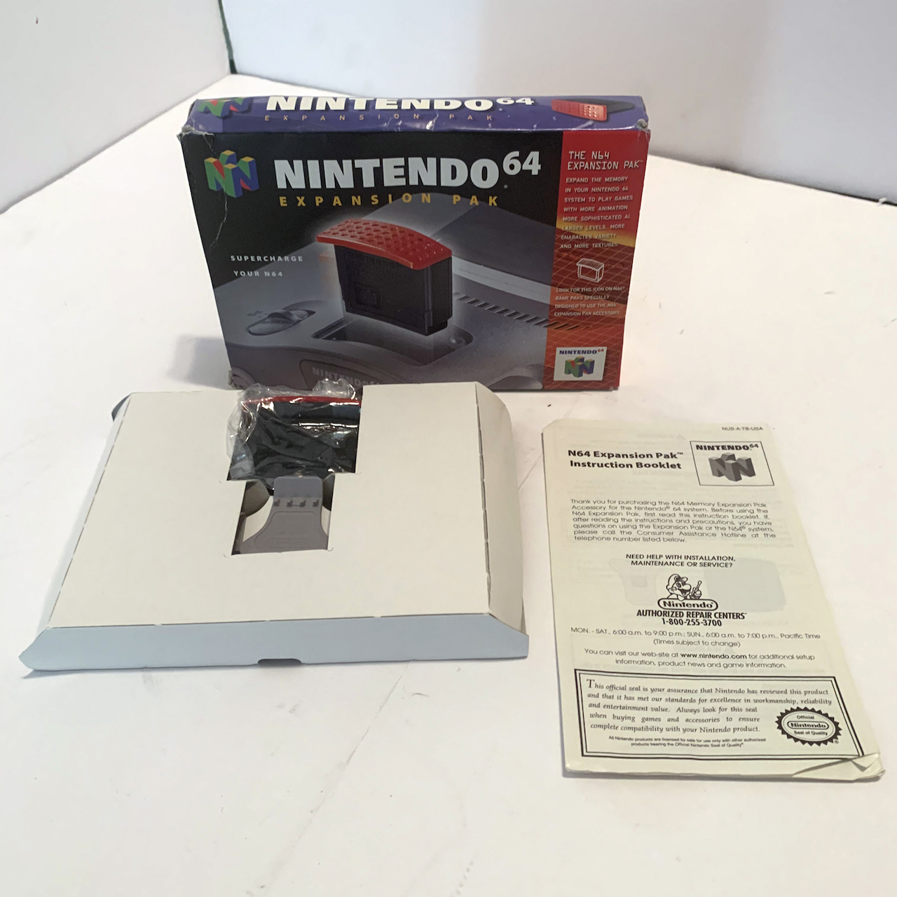 Nintendo 64 Expansion Pak Pack Official N64 plandetransformacion
