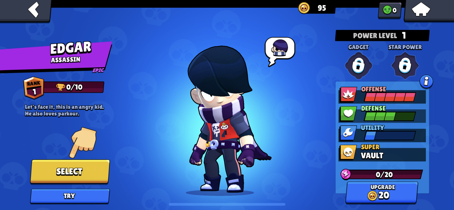 Brawl Stars Game UI Database