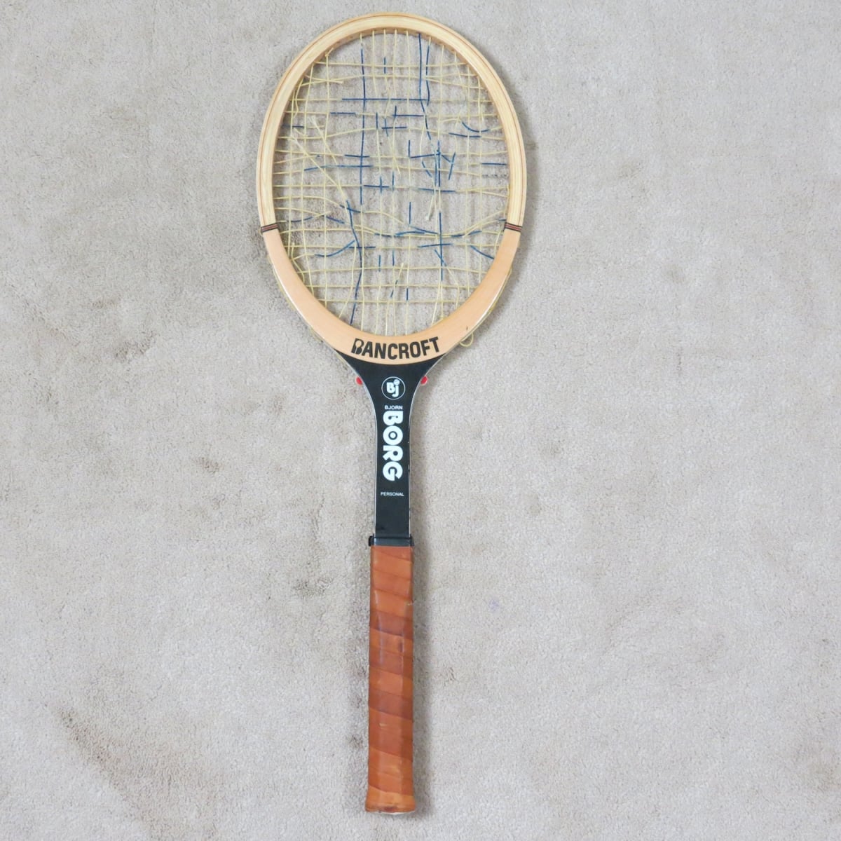 Bjorn Bancroft Match Used Tennis Racquet Game Used Only