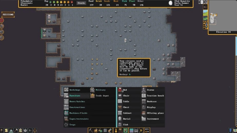 How To Move Furniture In Dwarf Fortress Game Voyagers