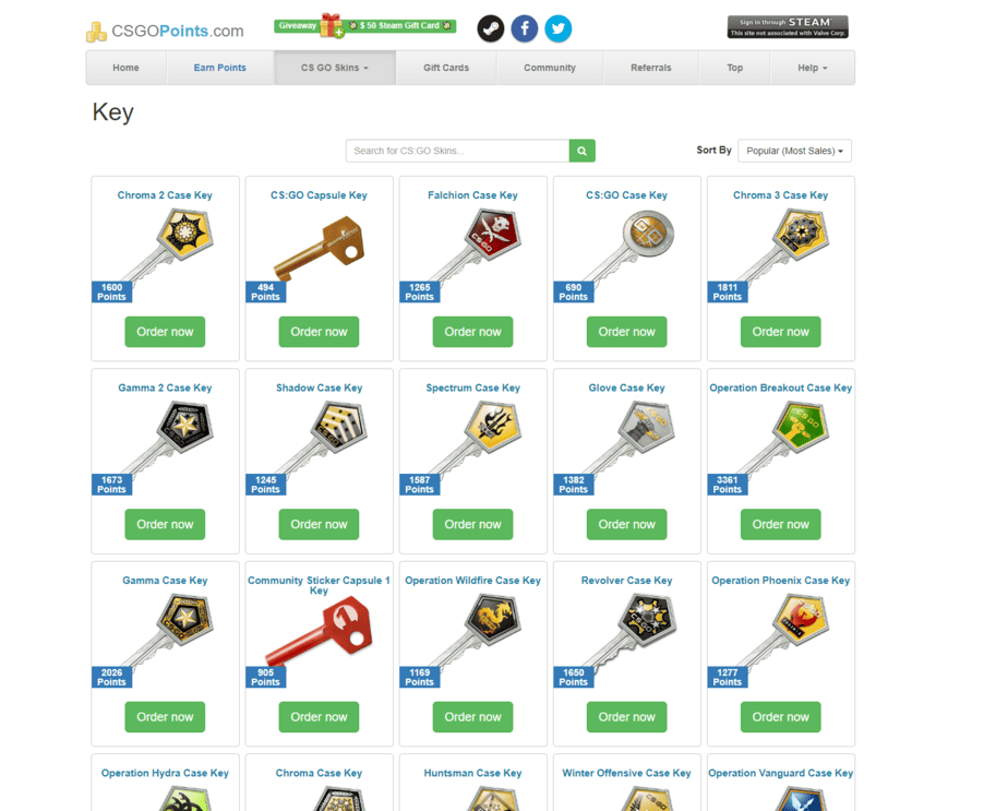 How To Get Keys in CSGO Game Voyagers
