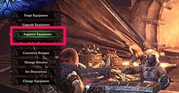 MHW ICEBORNE How To Augment Weapons & Armor GameWith