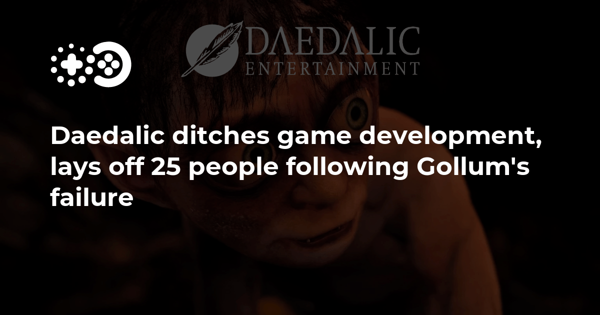Daedalic ditches game development, lays off 25 people following Gollum