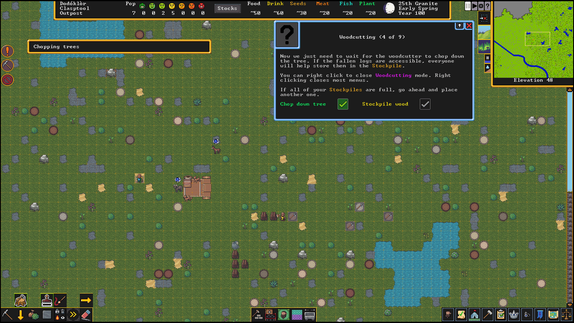 Zach Adams on adding tutorial to Dwarf Fortress with his wife as tester