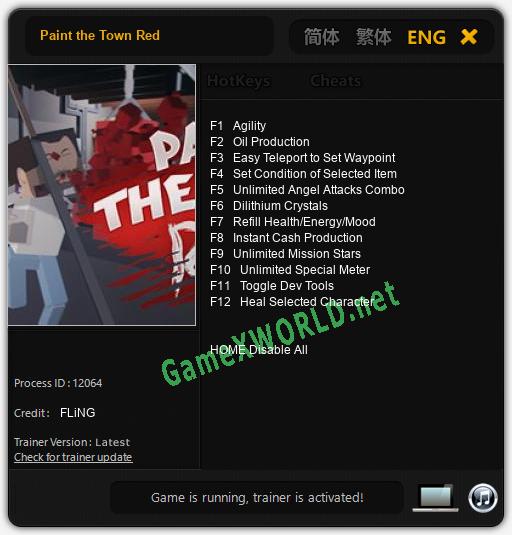 Paint the Town Red Читы, Трейнер +12 [FLiNG] »